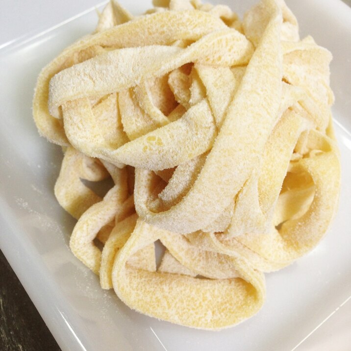 パスタマシーンなくても手打ちパスタ タリアテッレ レシピ 作り方 By Colokitchen 楽天レシピ